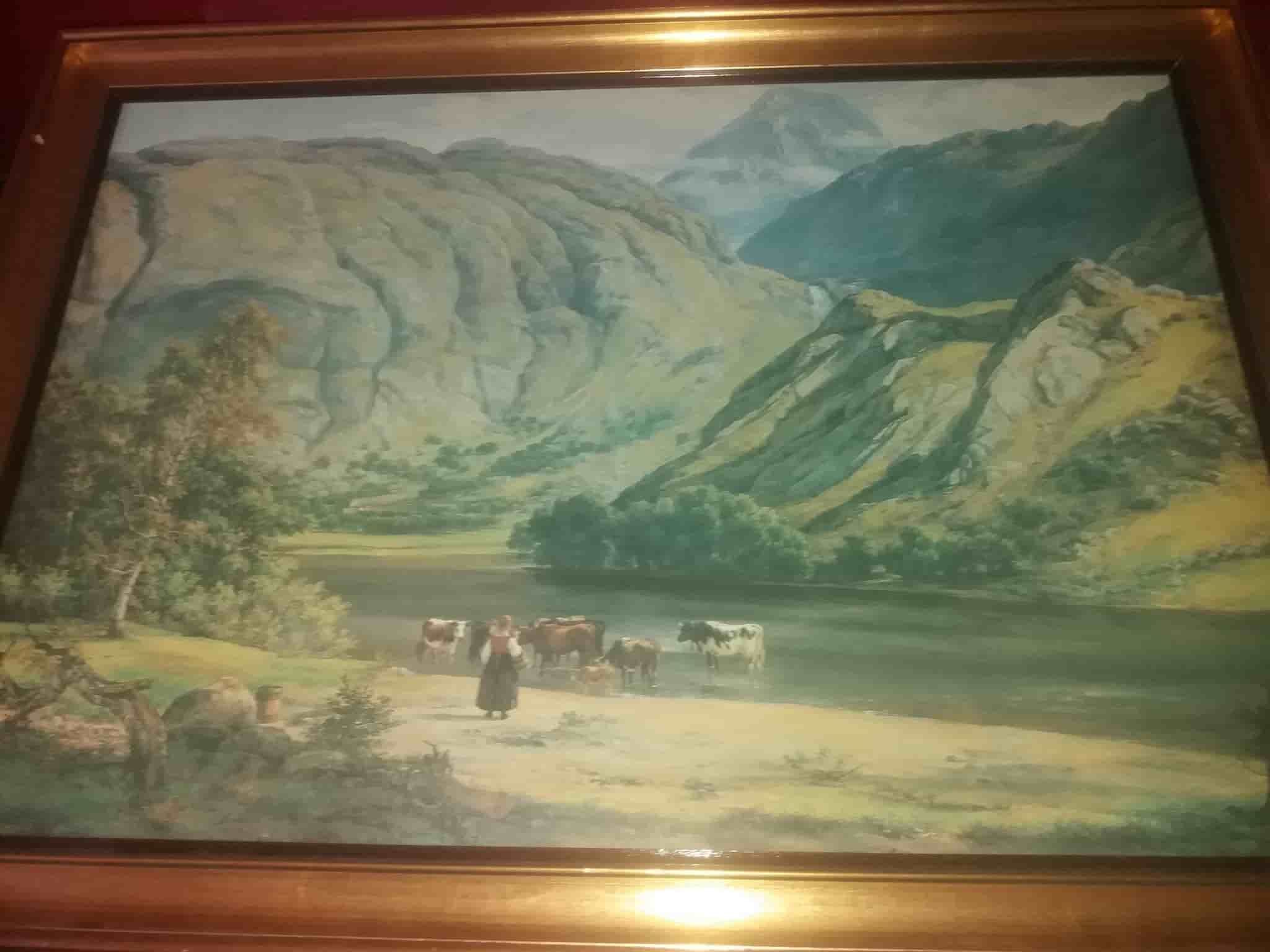Tavla Dahl Johan Christian chlausen vacker äldre tavla kan va samlarobjekt