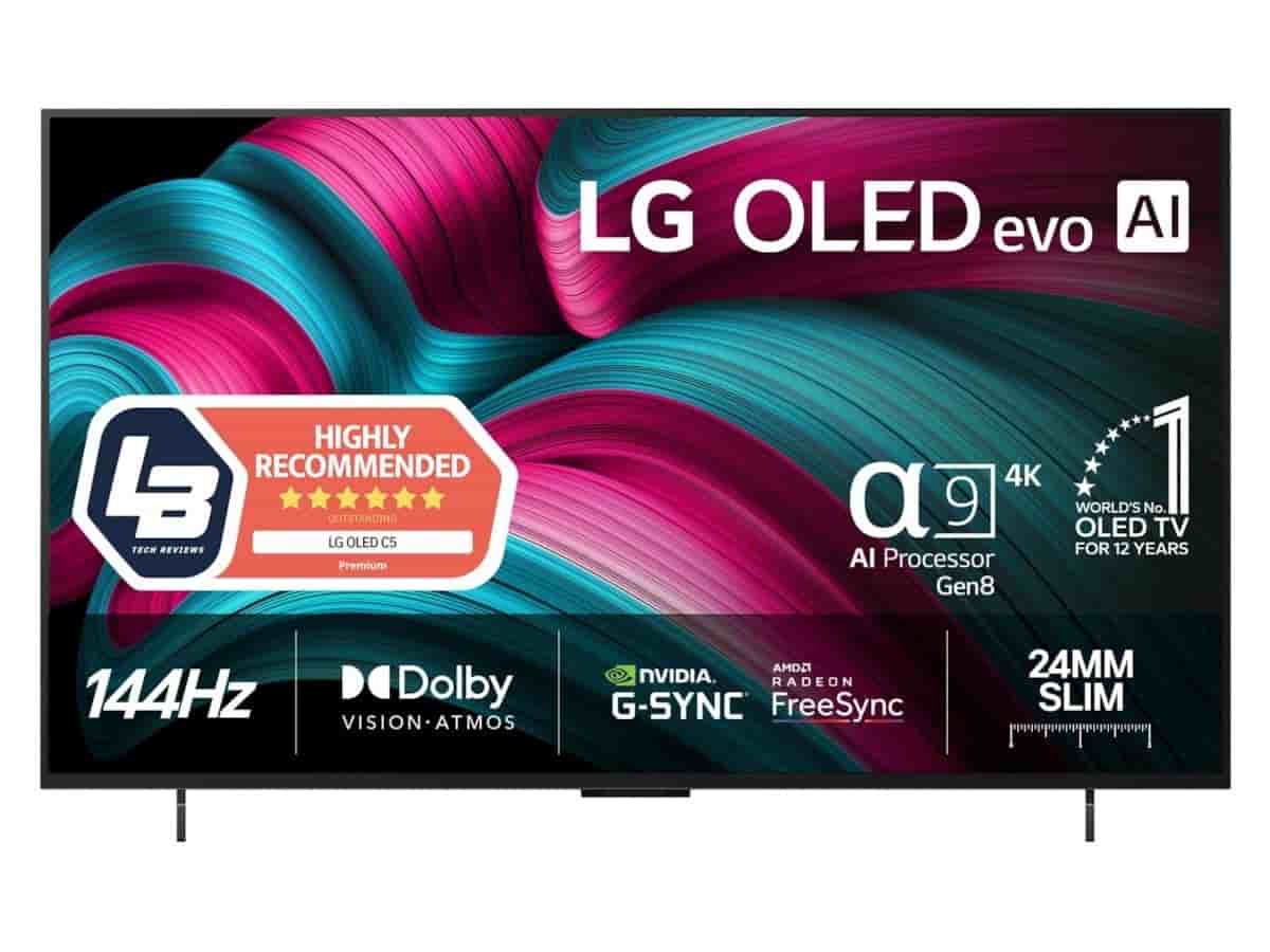 LG OLED 42” 4K 144hz Smart AI TV 2025