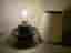 3D-printad bordslampa "Sportluftfilter"