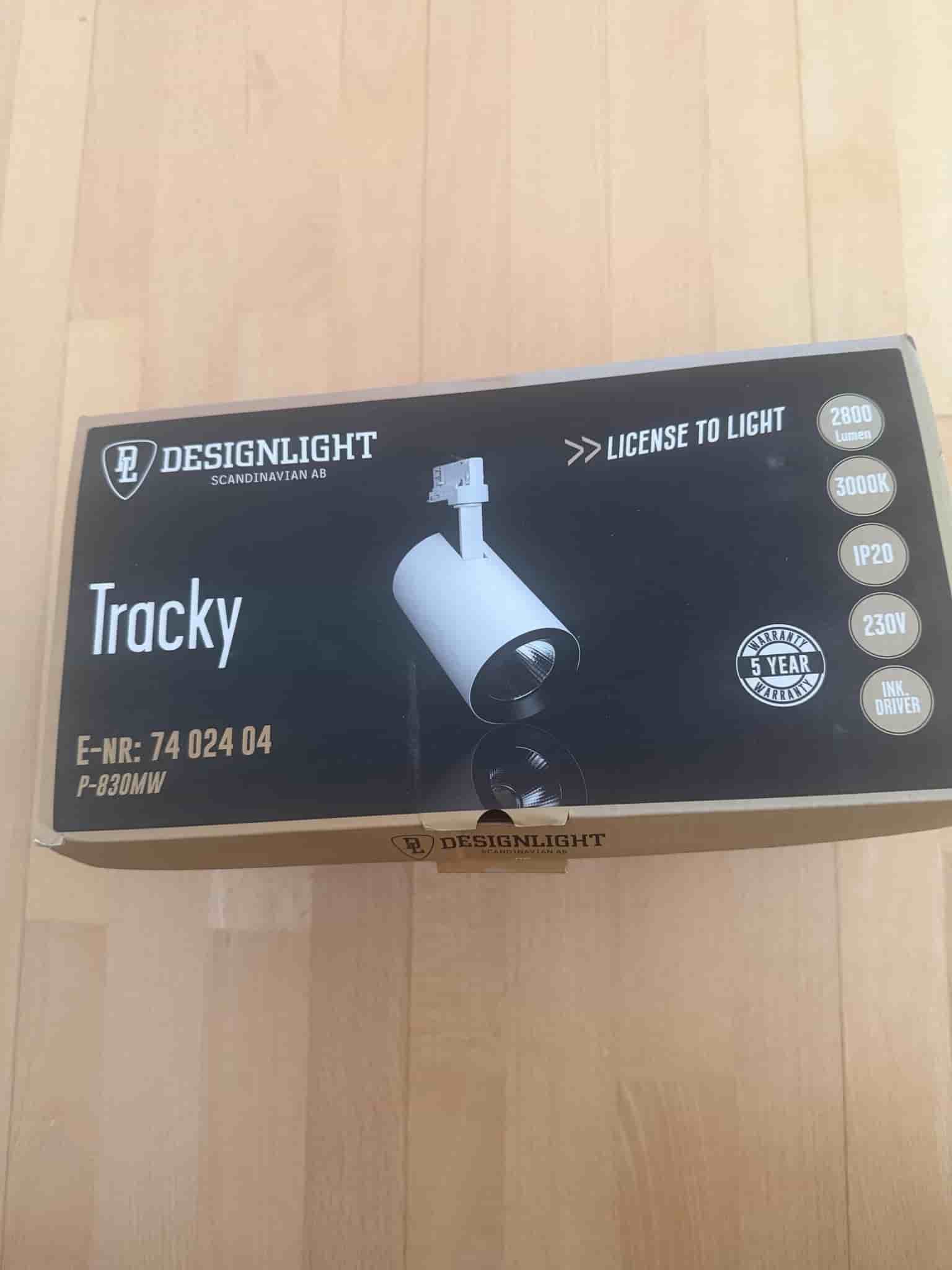 Designlight Tracky P-830MW LED-spotlight