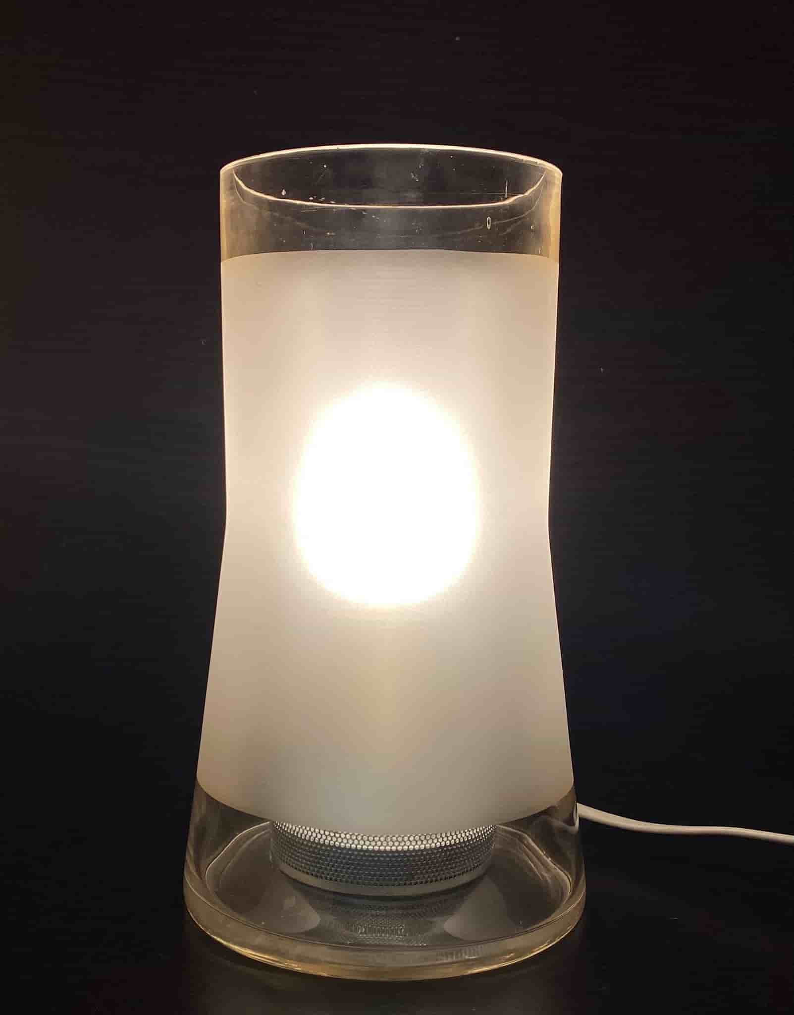 Vintage IKEA bordslampa B9919 - 80tal 90tal - Handtillverkad - Glaslampa - Retro