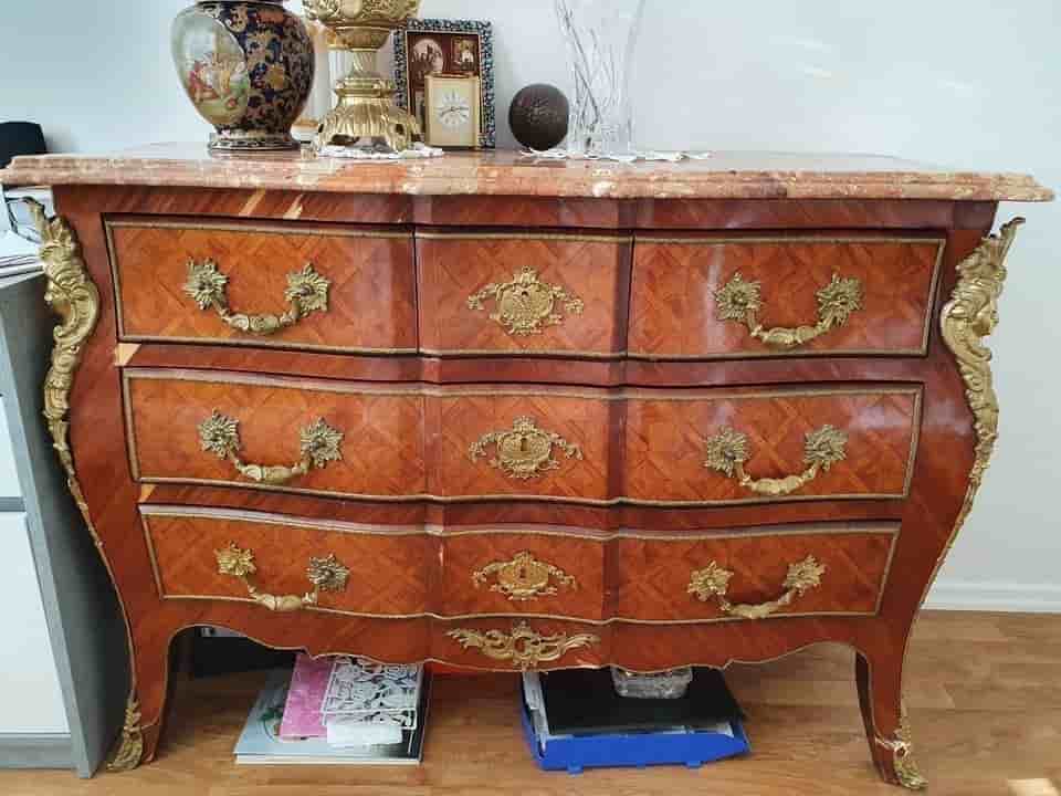 Jättefin Klassisk UNDERBAR Rokoko byrå av Fransk Louis modell Stil
