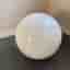 Stor vit glasskula/lampa glob