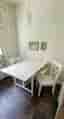 IKEA INGATORP Extendable Dining Table + 2 Chairs – White