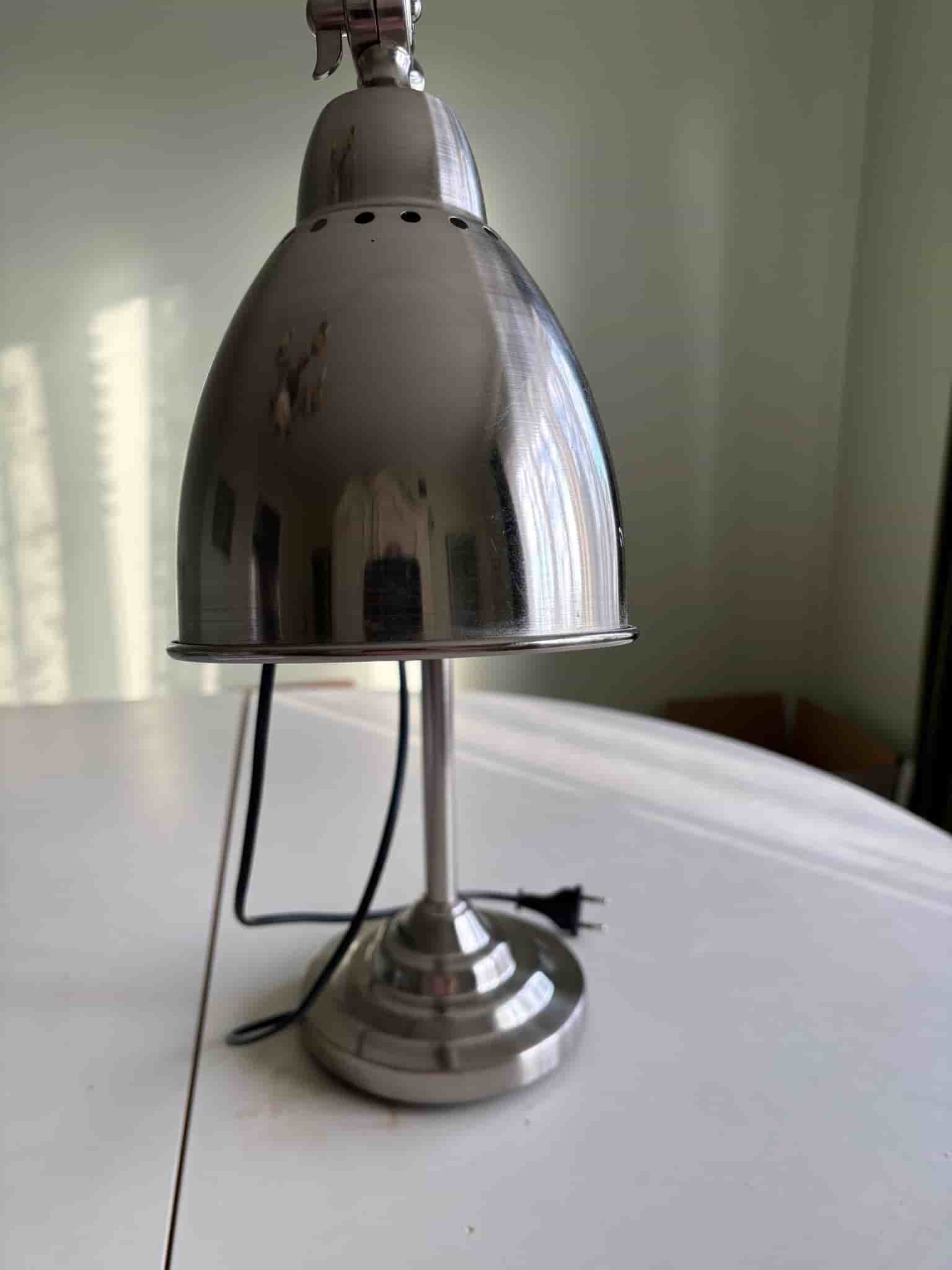 IKEA Barometer Bordslampa i förnicklat stål