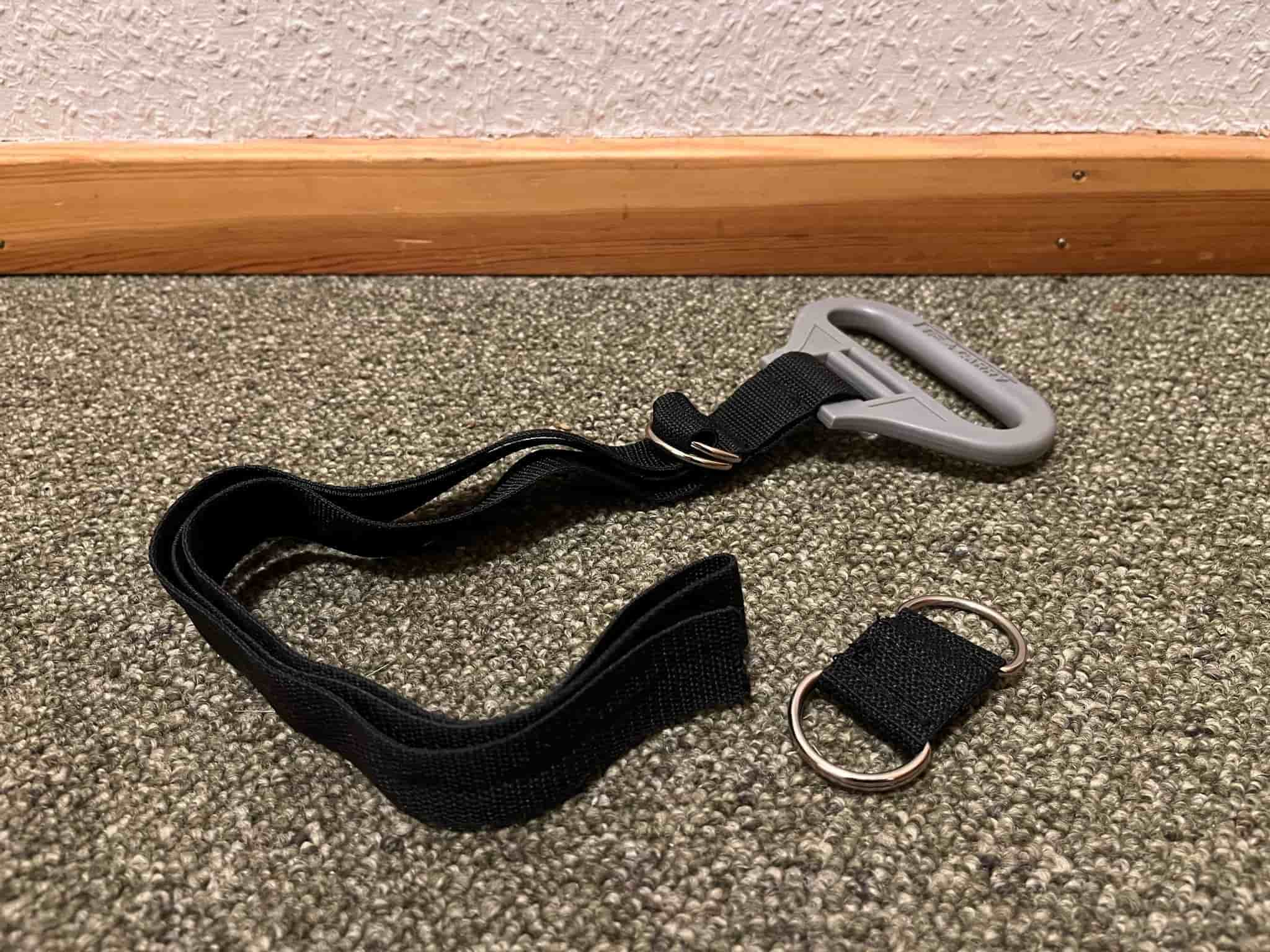 TIE & CARRY Bärrem med Handtag,Bärhandtag,Bärsele,Sele,Bäranordning–Nya/Oanvända
