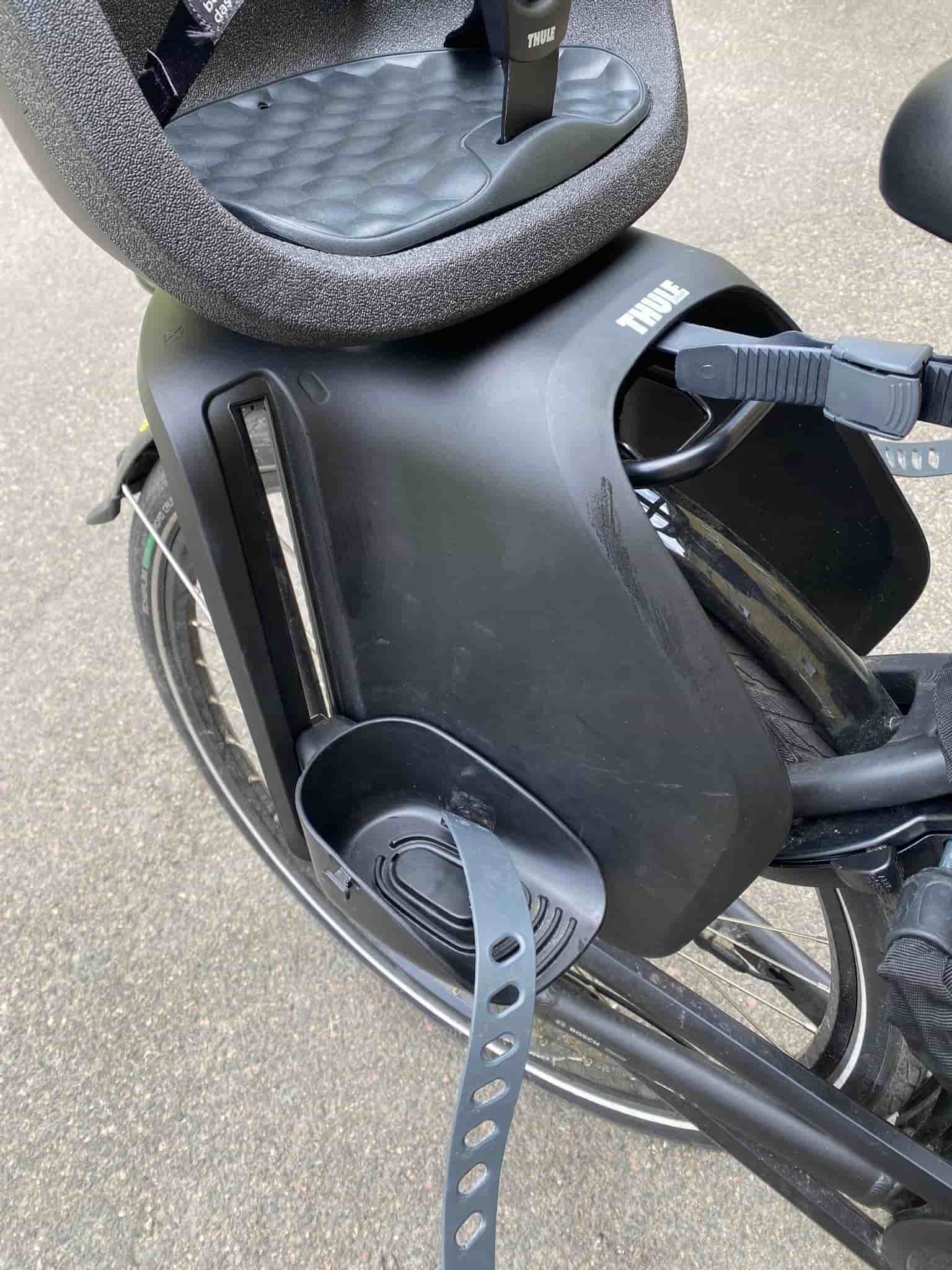 hule Yepp Next 2 Maxi Rack Mount Cykelsits, Black