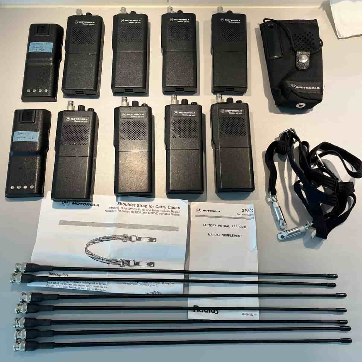Motorola GP 300 - 151.725 MHz - 8 st!