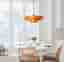 Orange pendellampa”Italia” Ø35,5 cm - Retro bauhaus design