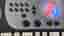 Disco Keyboard - leksaks keyboard med blinkande discolampa