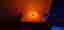 Orange Donut LED-skrivbordslampa – stämningsfull och dimbar