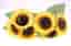 Artificial Sunflower Bouquet-six stems included-NEW-Weight 82g