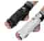 KWON vita Fot Skydd - Strl L "Taekwondo Foot Protector"