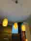 Taklampa - Vintage - Glas - Cottex