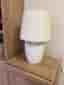 Vit Bordslampa