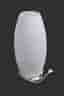 Bordslampa i vitt glas