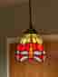Trollslända Ädelsten tiffany fönsterlampa Norrsken Design