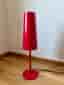 Ikea Tallvik bordslampa / fönsterlampa, röd, Design Anne Nilsson