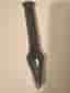 Vintage/retro huggpipa, stål för läder, strl. 18x4, 6