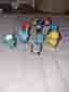 10 srycken Paw Patrol figurer,nyskick