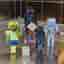 Minecraft figurer - Enderman, Zombie och Skelett