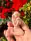 Kristall i Rosa Opal Sjöjungfru syren mermaid Carving