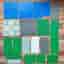 #C44 ÄKTA LEGO plattor basplattor vägplattor