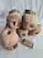 Garnpaket08; med 12x50gr, 100 % kashmir(cashmere), beige/khaki.
