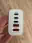Snabbladdning, Kraftfull 240W Laddare med 5 Portar med usb-C till C laddkabel