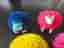 Set med 4st Koosh Ball Critters