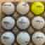 20 golfbollar från Wilson, Srixon, Pinnacle och Top-Flite