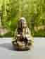 Kristall i Drakblod Jaspis Guanyin carving