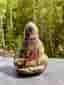 Kristall i Drakblod Jaspis Guanyin carving