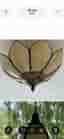 Taklampa/ Plafond i Tiffany-stil