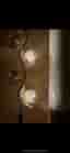 Vintage Lotus golvlampa Hollywood Regency