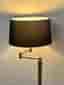 GOLVLAMPA, mässing, IKEA. Golvlampa i gul metall