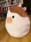 Squishmallows Ko Brun och Vit, Mjukdjur