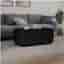Svart soffbord med LED-belysning