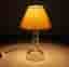 Bordslampa skandinavisk modern, Carl Fagerlund, Orrefors kristallglas, 70-tal