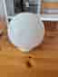 Ny IKEA FRIHULT taklampa – vit glasglob