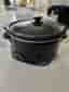 Slow cooker med glaslock