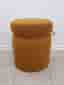 Pall Johanson Design Sittpuff / Fotpall i senapsgul