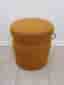 Pall Johanson Design Sittpuff / Fotpall i senapsgul