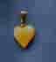 HJÄRTA I BÄRNSTEN som smyckeshänge RAV GENUINE BALTIC AMBER HEART N 1