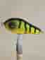 handgjort träbete Swimbait Smygaren för gäddfisket. färgen Firetiger