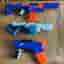 Nerf och X-Shot Blasters