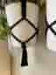 Svarta amplar, 2 st, 16-20 cm,handmade