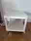 IKEA TINGBY Sidobord med hjul, vit, 50x50 cm