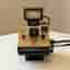 Polaroid Supercolor 1000 Land Camera med Nissin blixt