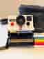 Polaroid 1000 Land Camera Rainbow – Testad och fungerar